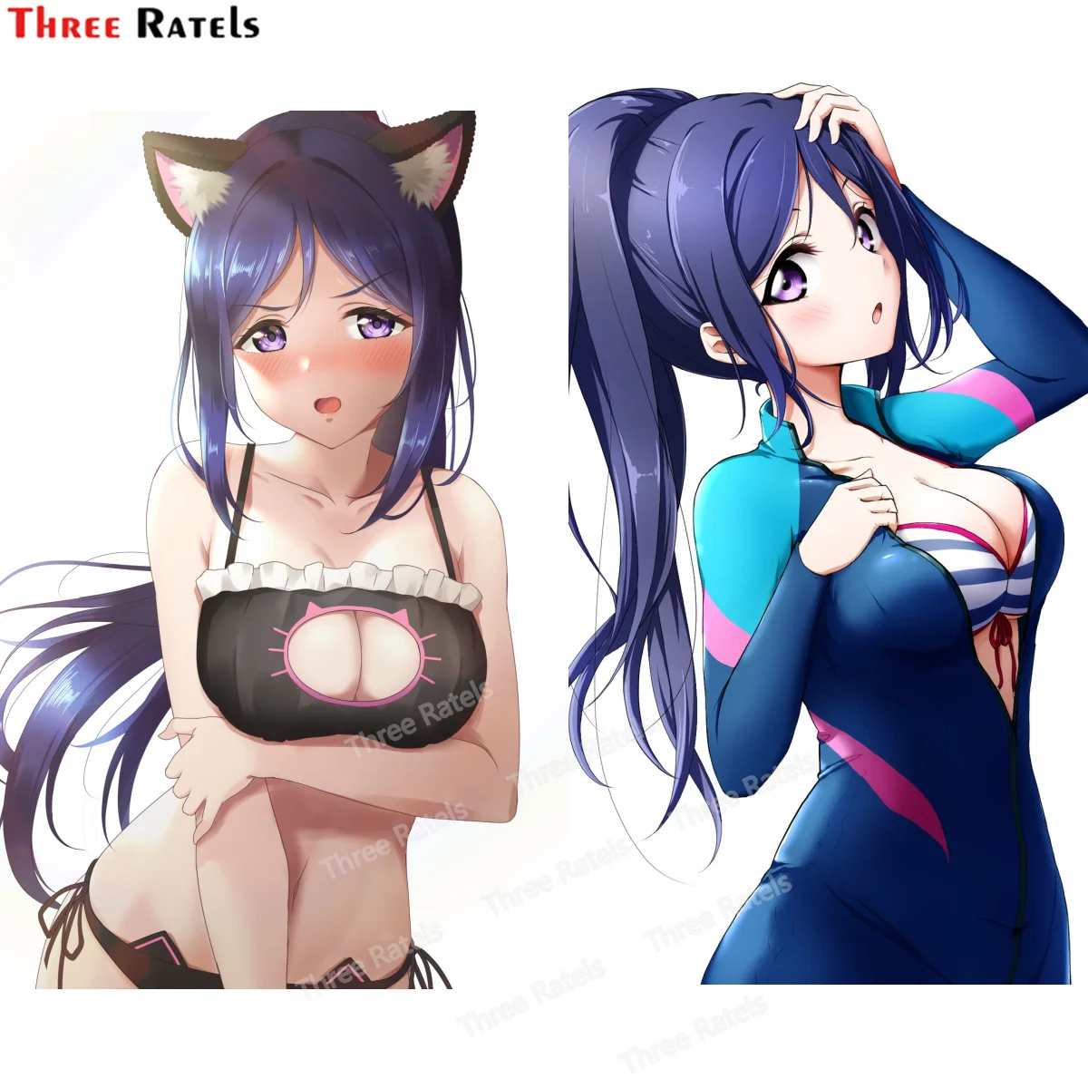 

Three Ratels E759 Matsuura Kanan Love Live And More Car Bumper Decal Windows Car Stickers Auto Air Conditioner Waterproof