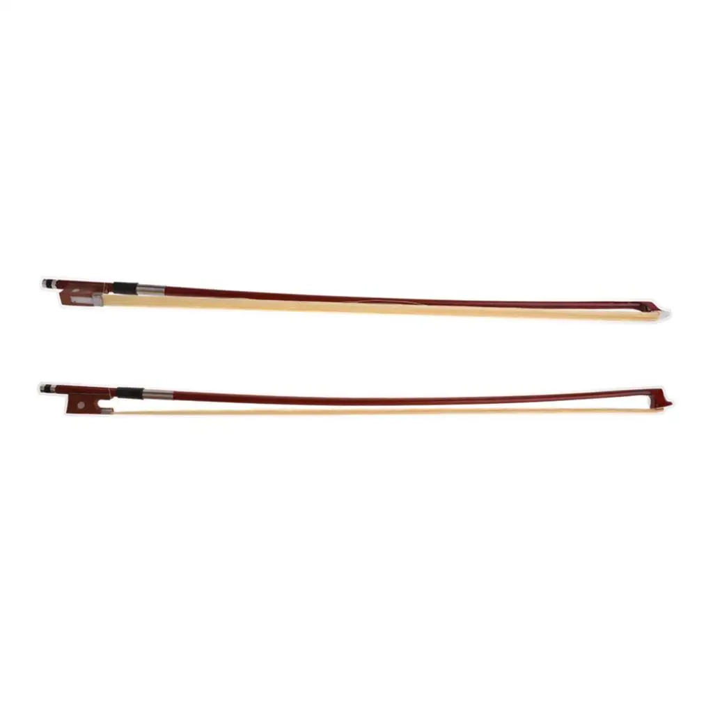 2x красная скрипка из розового дерева лук для 1/2 4/4 скрипки запасные части