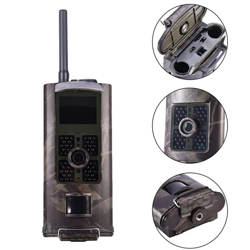 

HC-700M Wildlife Trail Camera Photo Video Surveillance Hunting Camera MMS SMS 2G Trigger Night Vision 16MP Game Camera