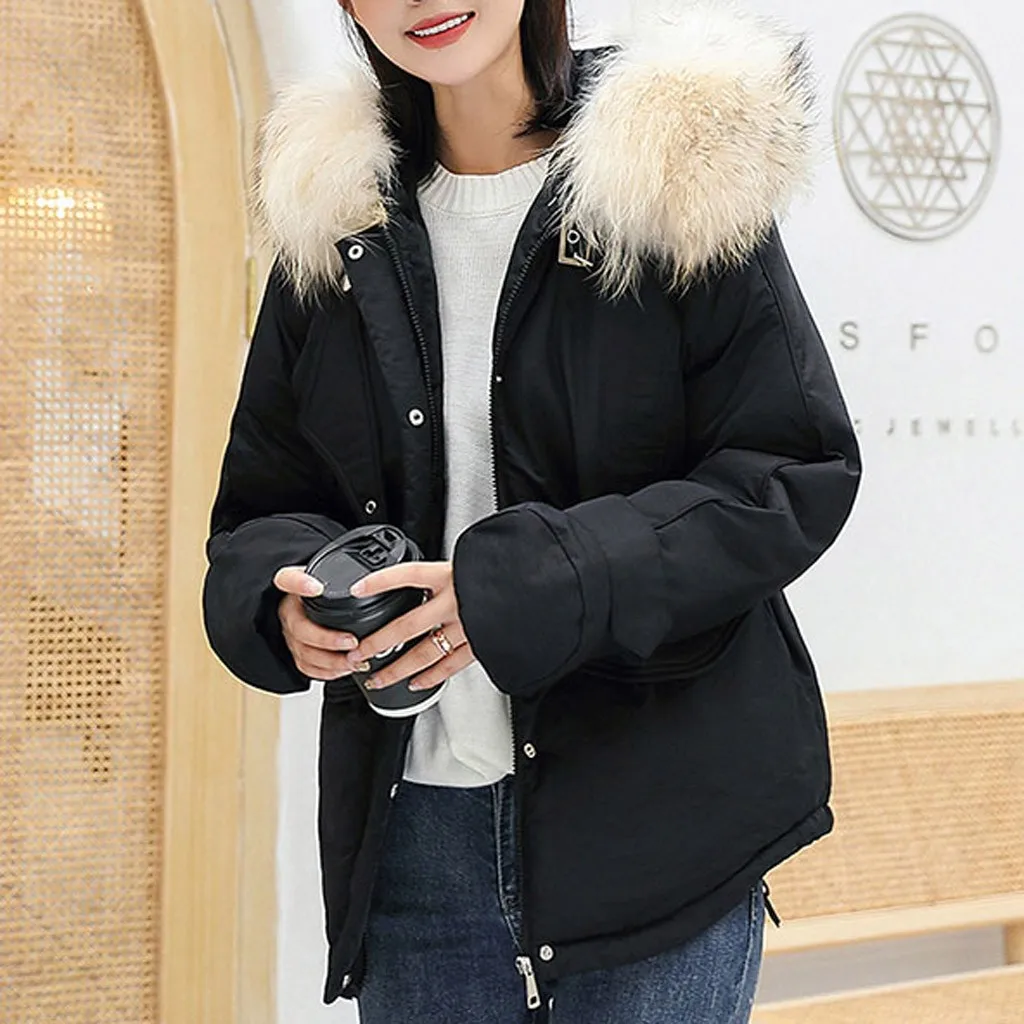 Cotton wool coat ladies Warm winter clothing