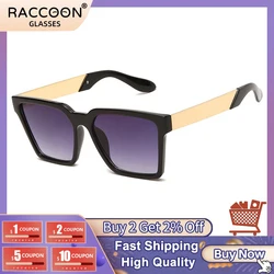 Luxury Brand Design Oversized Square Frame Sunglasses Women Men Fashion Retro Elegant Driving Cool Uv400 Sun Glasses Eyewear