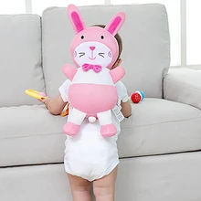 Детская обучающая прогулочная Подушка, тренировочная Защитная Подушка, защита головы новорожденного, рюкзак-подкладка с мультяшным животным YTL009