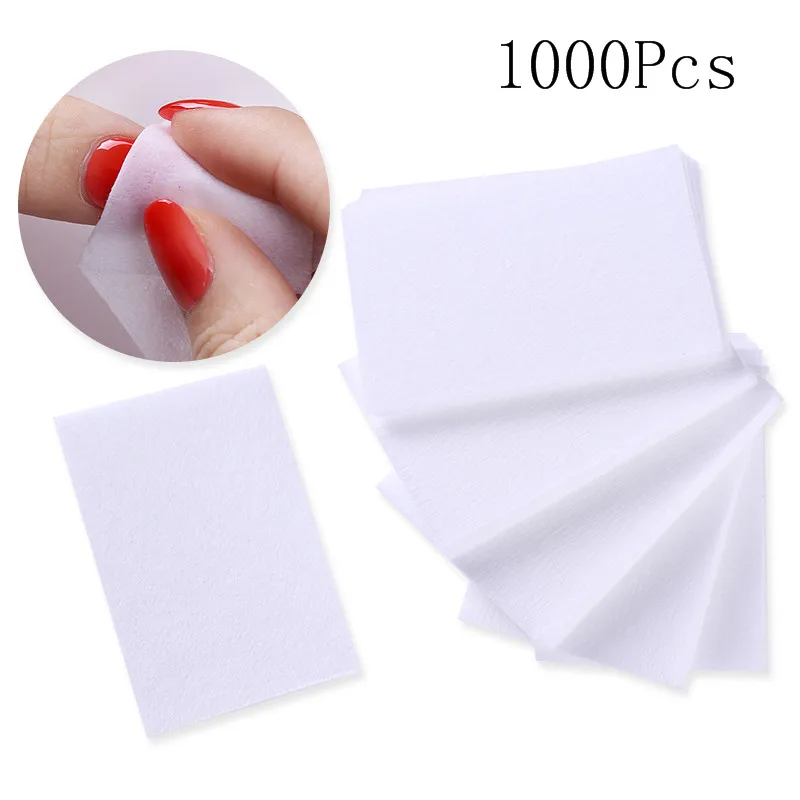 1000 pcs 10 шт. УФ-гель-лака для снятия лака, влажная бумага, инструменты для нейл-арта, экологически чистый УФ-гель для снятия лака, инструмент для маникюра, нейл-арта - Цвет: 1000 pcs