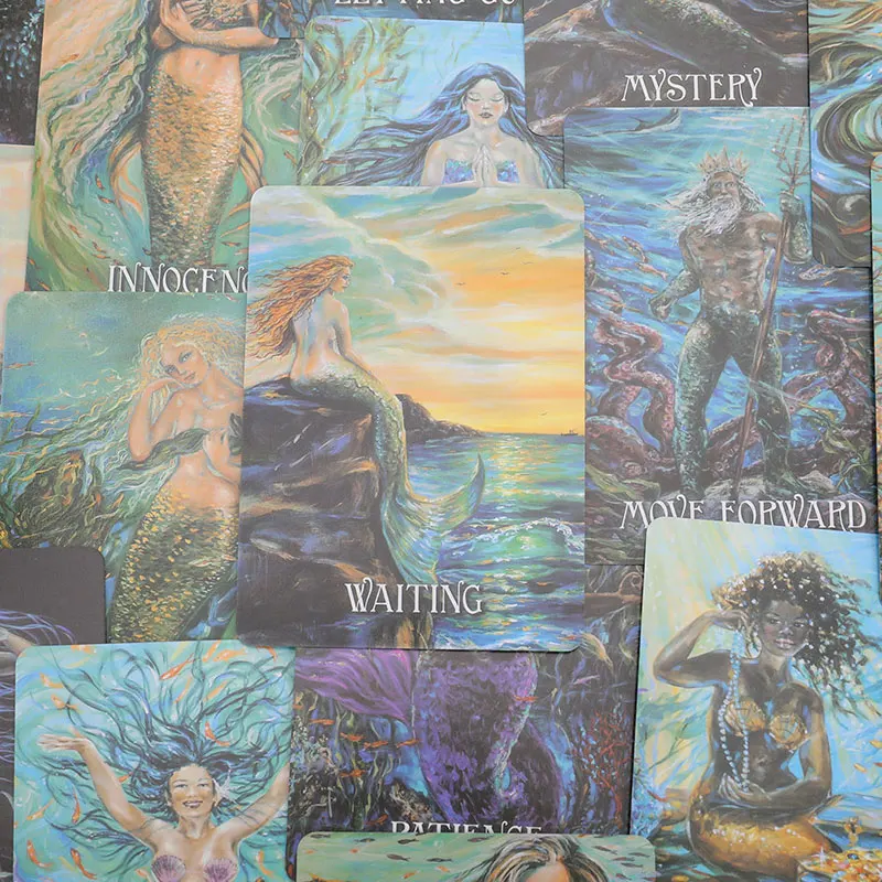 Messages From The Mermaids Oracle Tarot Card Deck 44 Cards And Guidebook