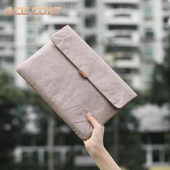 

DuPont Paper Laptop Sleeve Case Bag with Handle & Pockets for MacBook Air/Pro 13.3 16 laptop case macbook pro 16 case creative