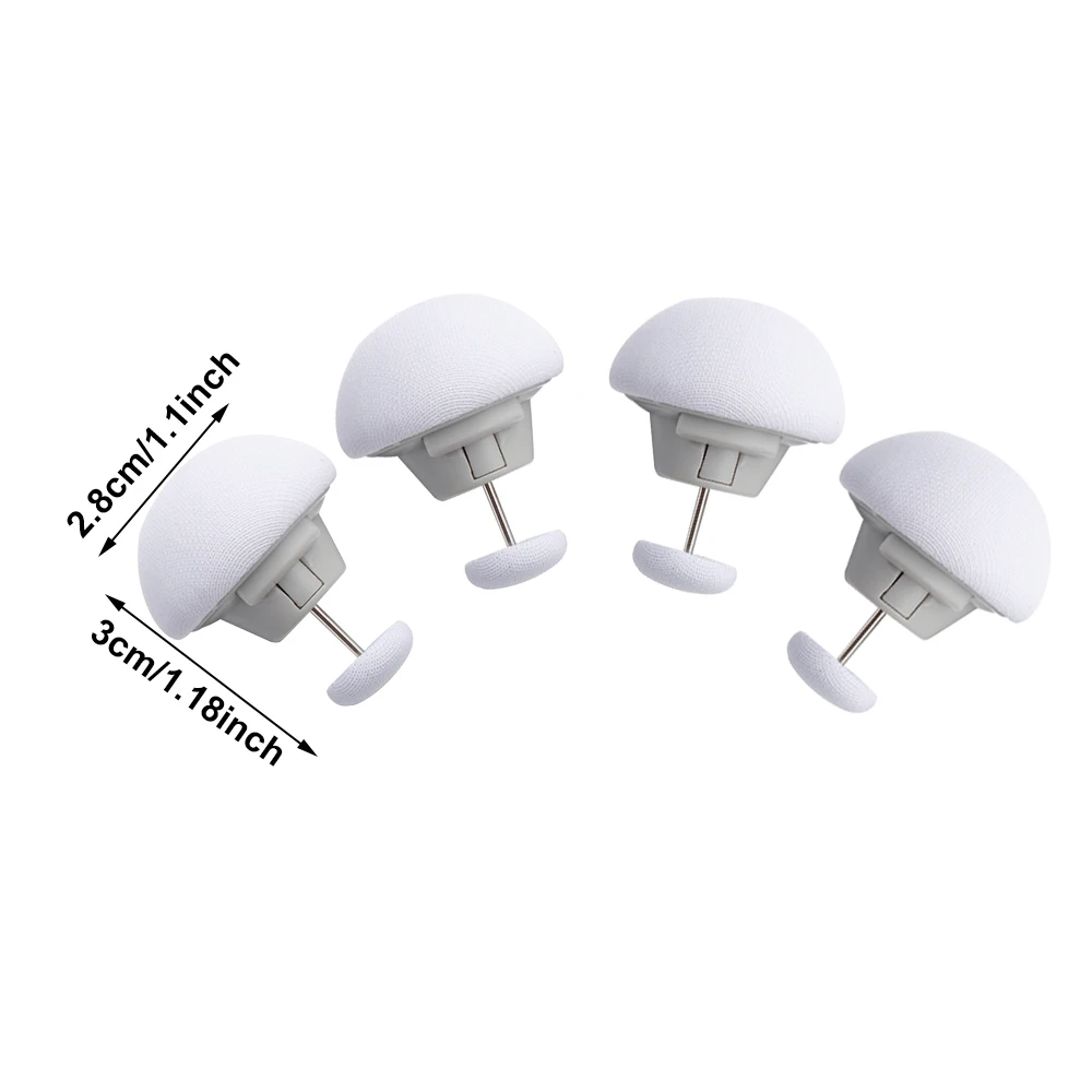Mushroom Quilt Holder Bed Sheet Clip 4Pcs