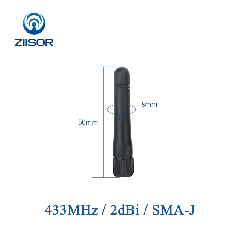433MHz Mini Short Antenna Lora 433M Omnidirectional Antenna SMA Male DTU Module Antena TX433 JZ 5 1