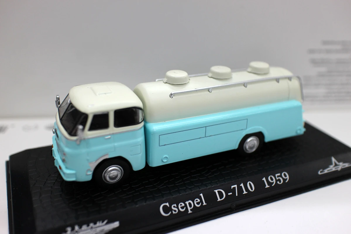 Nuovo Atlas 1/76 Csepel D-710 1959 Oil Truck Resin Model Toys Editions Collezioni
