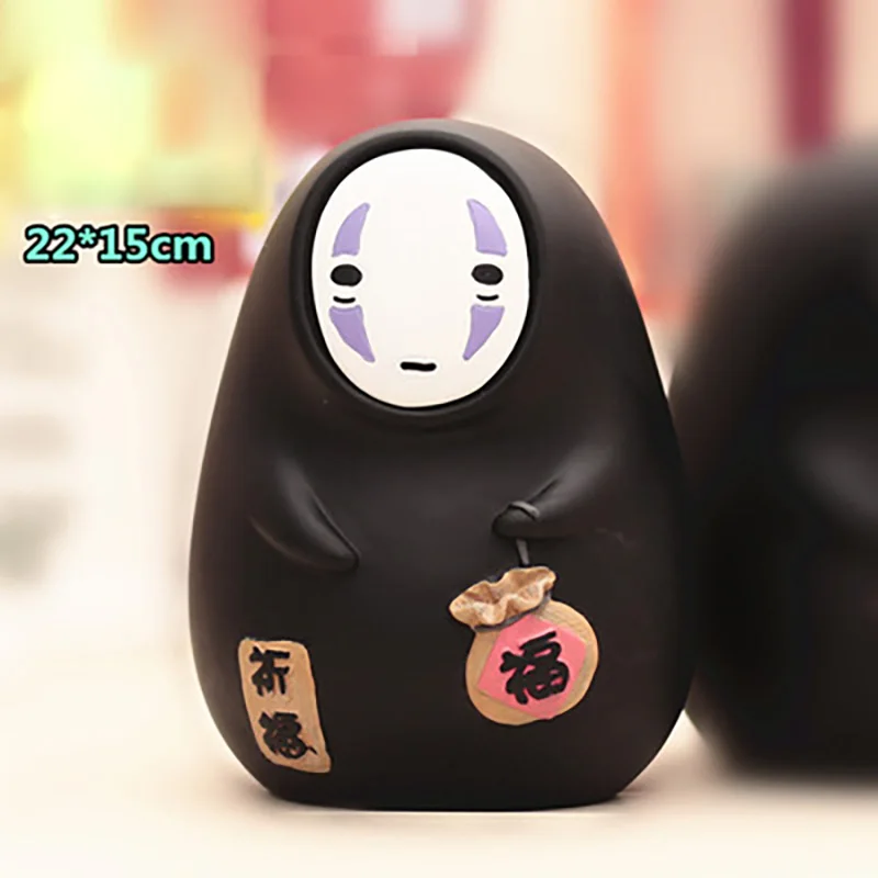 Фигурки из мультфильма Человек без лица полимерная модель игрушки для детей