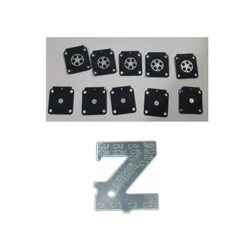 

11pcs Metering Diaphragm Set Kit Carburetor For Zama a015053 Equipment