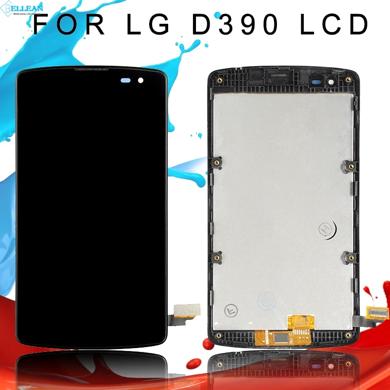 Catteny для LG Optimus F60 D390 L Fino Lcd D290 D290N D295 ЖК дисплей сенсорный экран дигитайзер + средняя