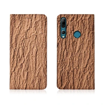 

Bark Pattern Genuine Leather Business Phone Case For Huawei Maimang 8/Huawei Maimang 7 Mobile Phone Bag Standing Case Coque Capa