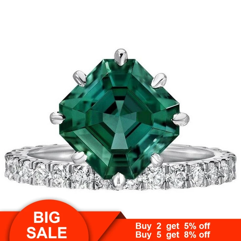 

Vecalon Classic Promise Ring 925 sterling silver 2ct AAAAA Cz Wedding Band rings for women Bridal Vintage Jewelry