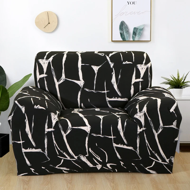 Sofa Cover Cotton Slipcover Elastic Couch Cover Sofa Covers for Living