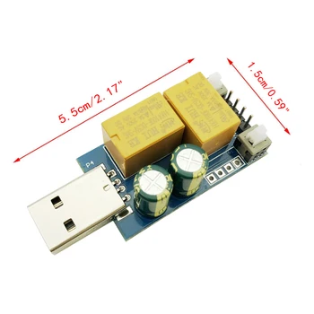 

USB Watchdog Computer Automatic Restart Blue Screen Mining Game Server BTC Miner New Version with RST PWR Buttons No need driver