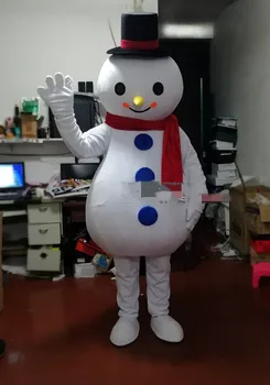 

Snowman Mascot Costume Suits Cosplay Party Game Outfits Advertising Promotion Carnival Halloween Xmas Easter Adults 2019