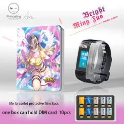 Boîte à cartes de protection pour Bracelet d'anime Digimon Adventure, Film de protection, EX romarin Ulforce v drame Agumon DIM, jouets de Collection 