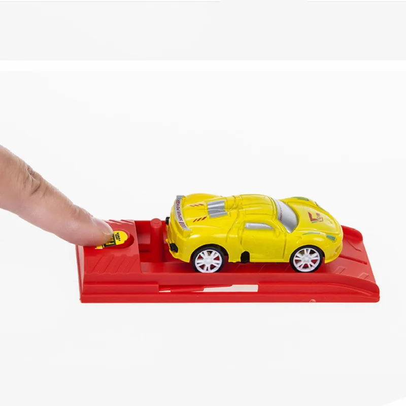 Автомобиль Mo4pcs Del Toys Мультиплеер Спорт выталкивание летающий автомобиль без пульта дистанционного управления выталкивание летающий автомобиль детские игрушки модель