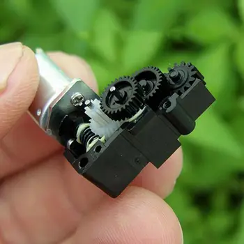 

COPAL M20 Worm Gear Motor DC 3V-5V 3.7V Large Torque Turbo Gearbox Speed Reducer Mute Mini Micro Gear Motor DIY Car Model Camera