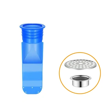 

Bathroom Odor-proof Leak Core Silicone Down Water Pipe Drain Inner Core Kitchen Bathroom Sewer Seal Leak