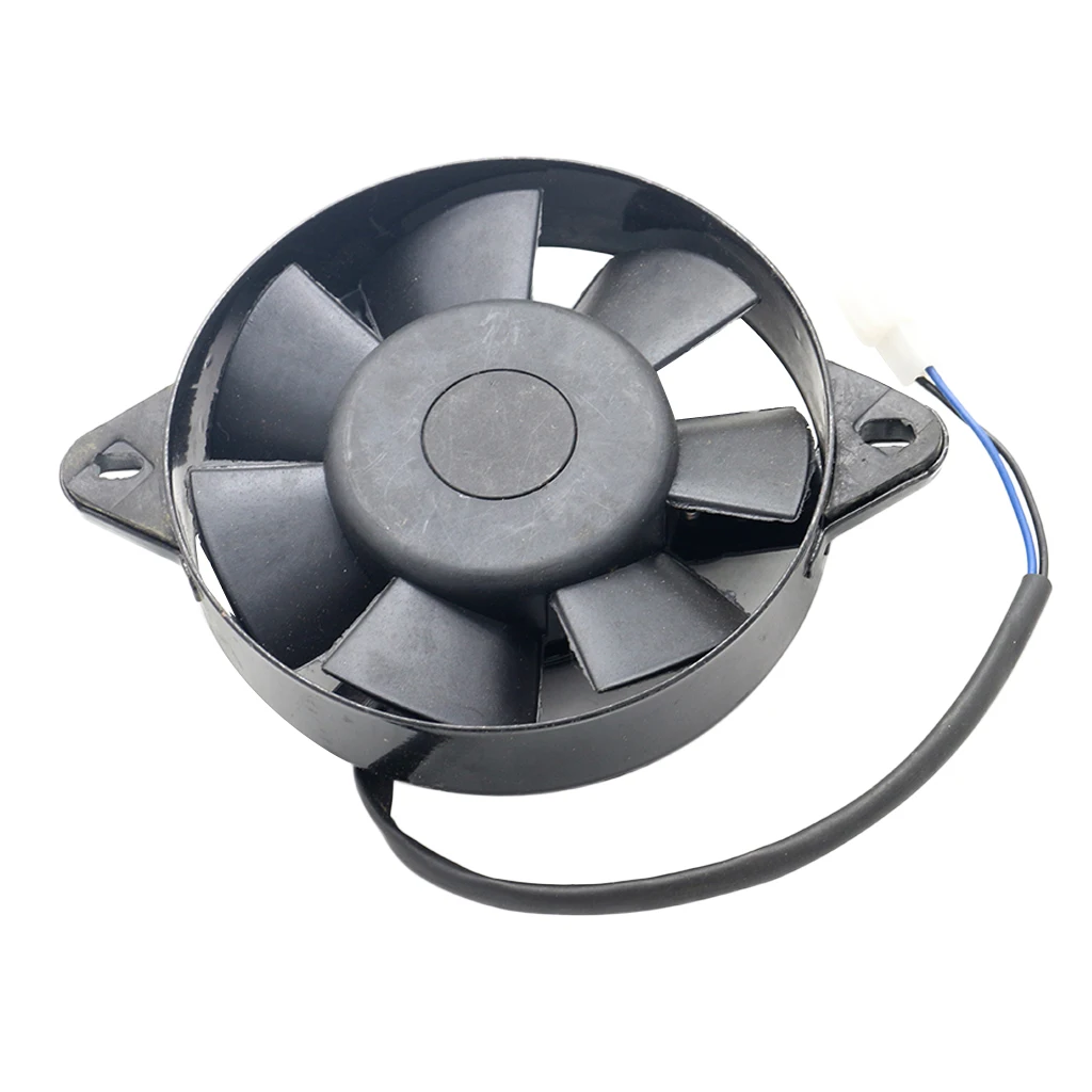 12v Motorcycle Cooling Fan, Electric Engine Radiator Cooling Cooler for ATV UTV Go Kart Quad 150cc 200cc 250cc