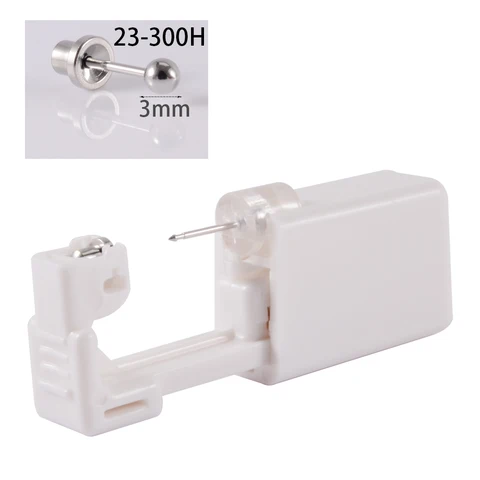 Disposable Sterile Ear Piercing Unit NO PAIN Piercer Tool Machine Kit Stud Cartilage Tragus Helix Piercing Gun DIY Jewelry