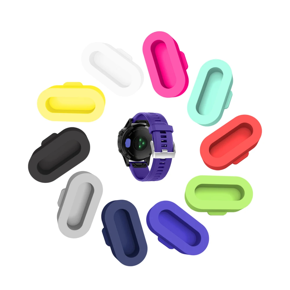 10 шт., заглушка датчика для часов, пылезащитная крышка для Garmin Fenix 5/5s/5x plus vivoactive 3 музыкальный браслет защита порта