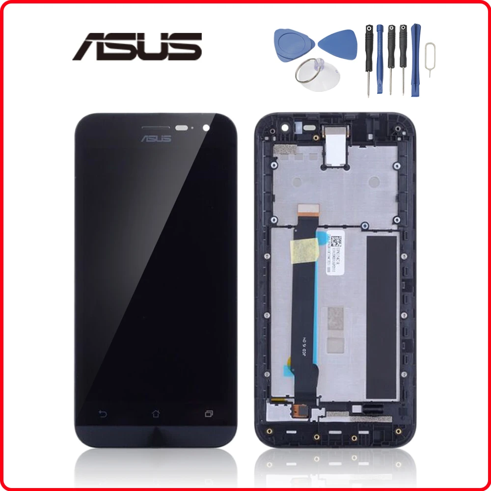 

5.0" Original LCD For ASUS Zenfone 2 ZE500CL Z00D LCD Touch Screen with Frame Digitizer Replacement For ASUS ZE500CL Display