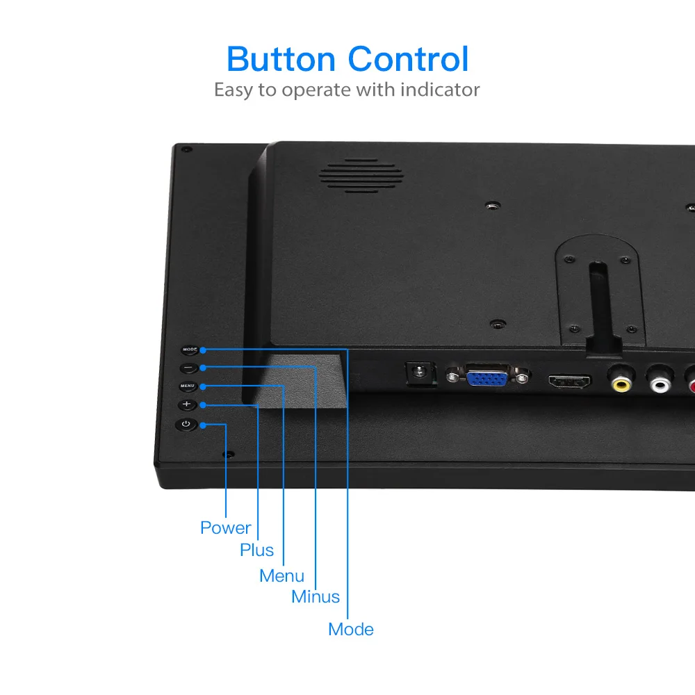 Eyoyo EM13Y 13 3 &quotlcd CC tv монитор AV VGA BNC USB HDMI вход дисплей экран безопасности наблюдения