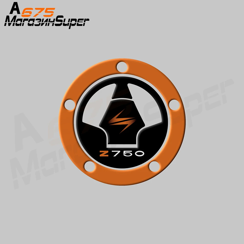 Motorcycle Sticker 3D Decal Tank Decoration Stickers Protector Reflective car sticker For Kawasaki Z750 ZR750 Z 750 2007-2012