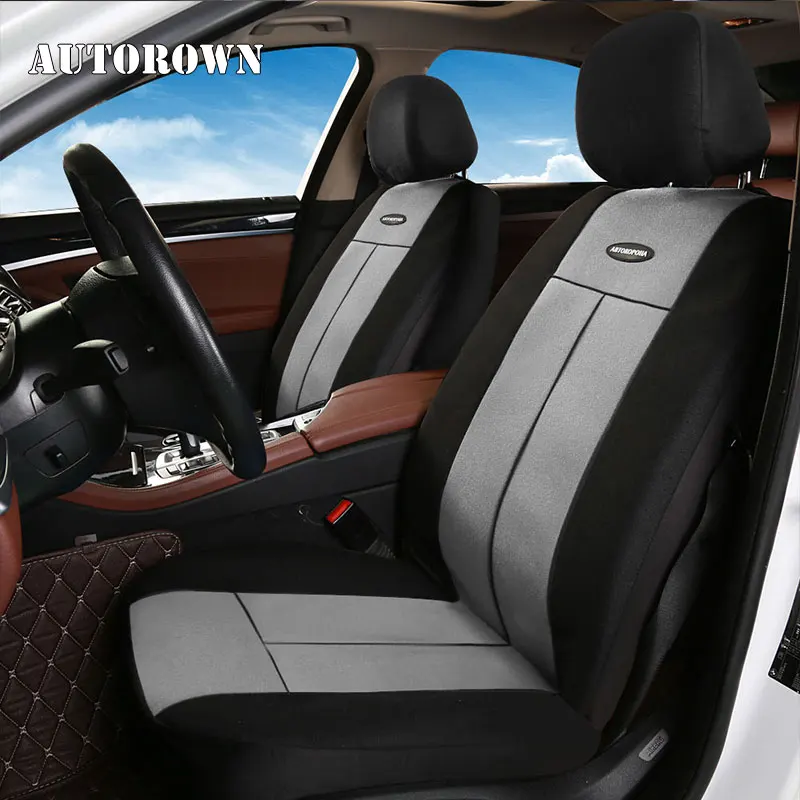 AUTOROWN Яркие тканевые авточехлы на сиденья автомобиля Всесезонный Универсальные