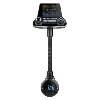 

Bluetooth FM Transmitter Car Kit MP3 Audio Receiver Wireless HandsfreeMP3 Player USB Charger Fast Charger Car Accessories
