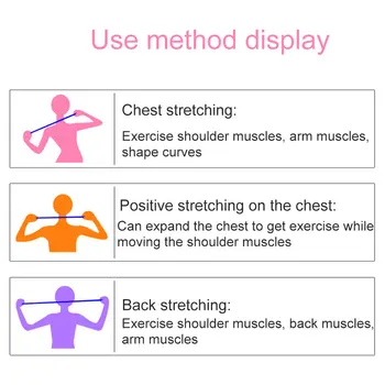 

Pull Rope Yoga Resistance Bands Pilates Silicone 7 Holes Fitness Body Training Tools Flexbands Exercise Bands ALS88