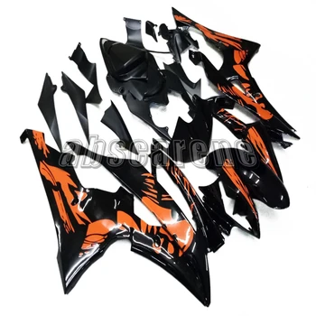 

Full Fairings for Yamaha YZF-600 R6 2008 - 2016 YZF-600 R6 2009 2010 2011 2012 2013 2014 2015 Injection ABS Plastic Black Orange