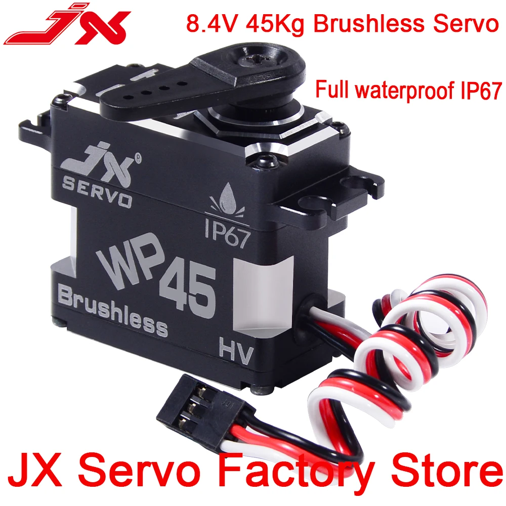 JX WP45 45 кг полностью водонепроницаемый сервопривод IP67 Номинальная 8 4 в стальная