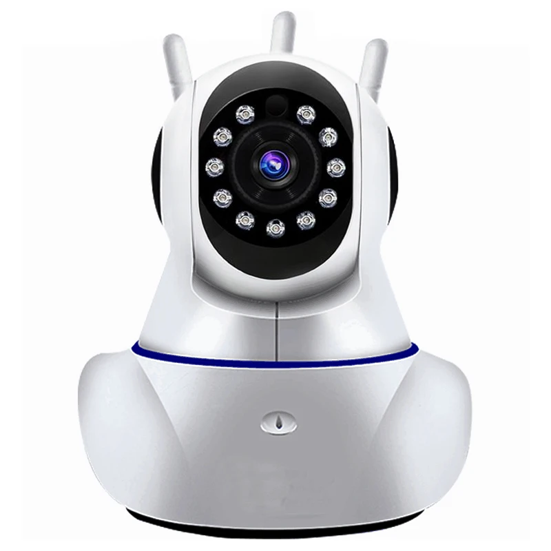 Smart Home WIFI Camera Baby Monitor CCTV Security IP P2P Remote Watch Cam H.264 HD 1080P Video Motion Detection 3 Antennas