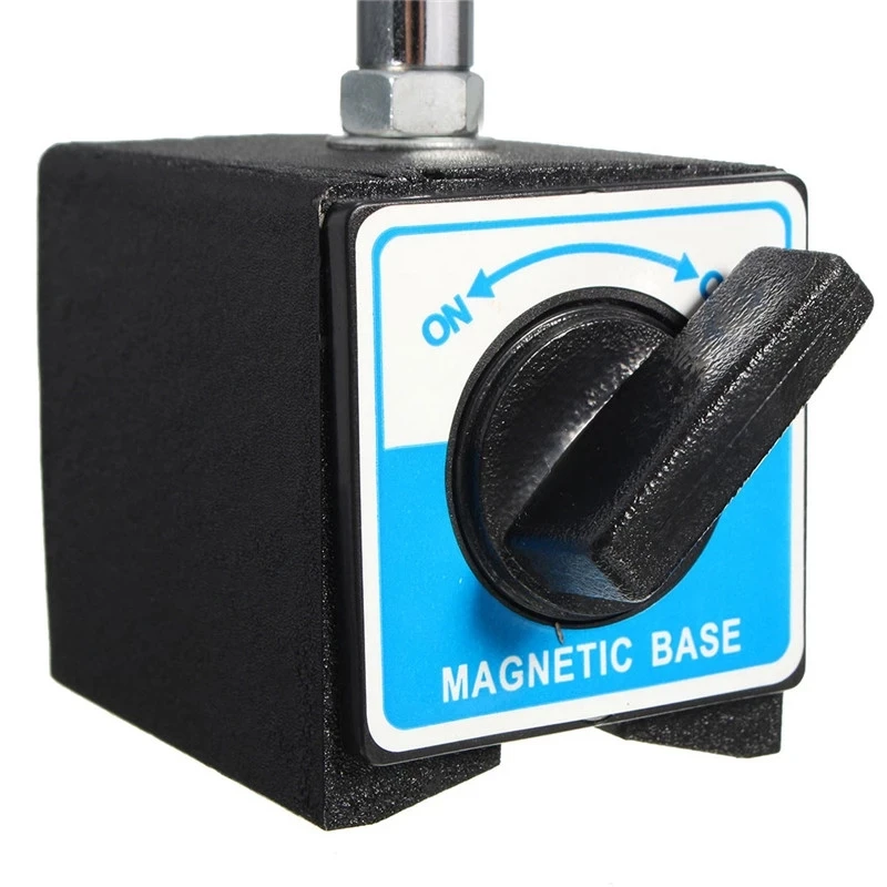 Магнитный держатель с двойной настраиваемый Шест Для стрелочный индикатор Тесты калибровочного инструмента