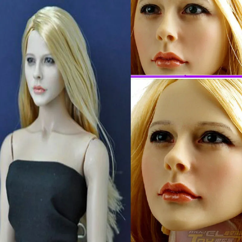 KUMIK KM15-31 1//6 Scale Beauty Headplay Female Head Sculpt for 12/" Figure