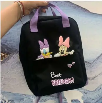

Disney Mickey Mouse children's bag kids Bacpack Cartoon Minnie Mouse pattern schoolbag Christmas Gifts