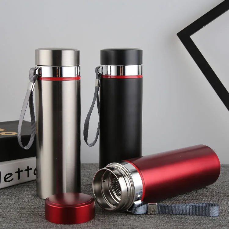 

Stainless Steel Vacuum Flask Outdoor Creative Camisole Dull Polish Office Gift Advertisement