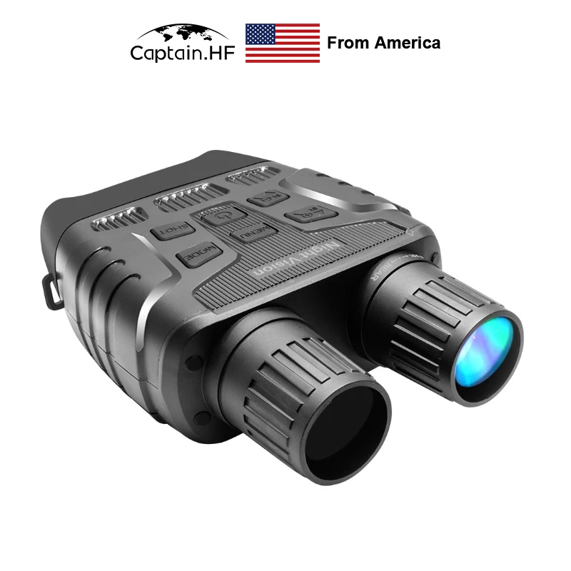

US Captain Night Vision Hunting Binocular, HD Video Recorder, Infrared, Camera 24mm Telescope, Waterproof IP56 for Explore