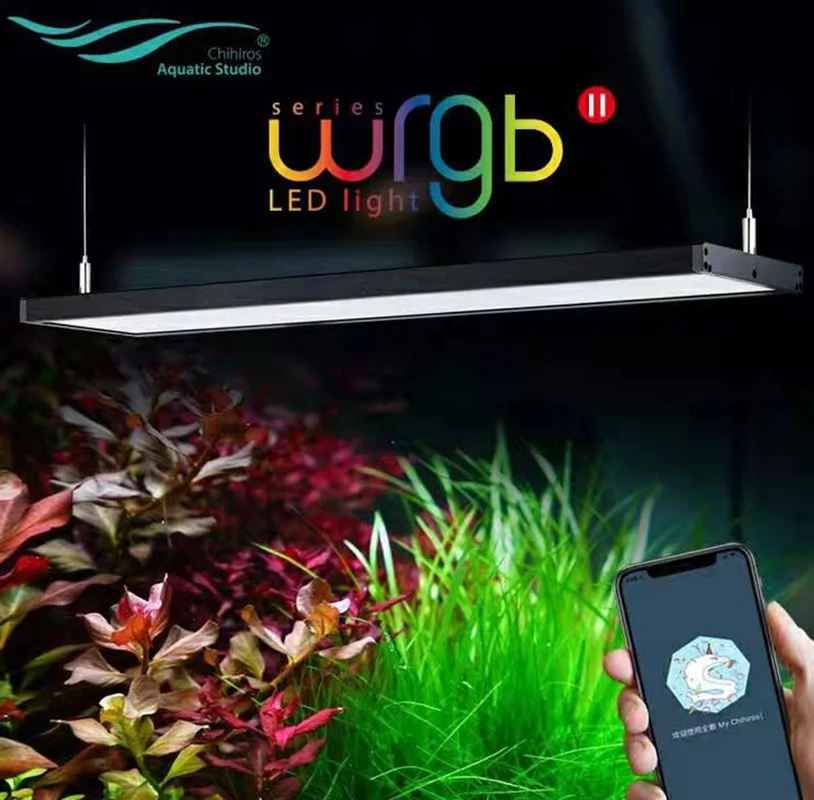 ChihirosWRGBII2LEDLightBuiltinBluetoothAPPControlAquarium