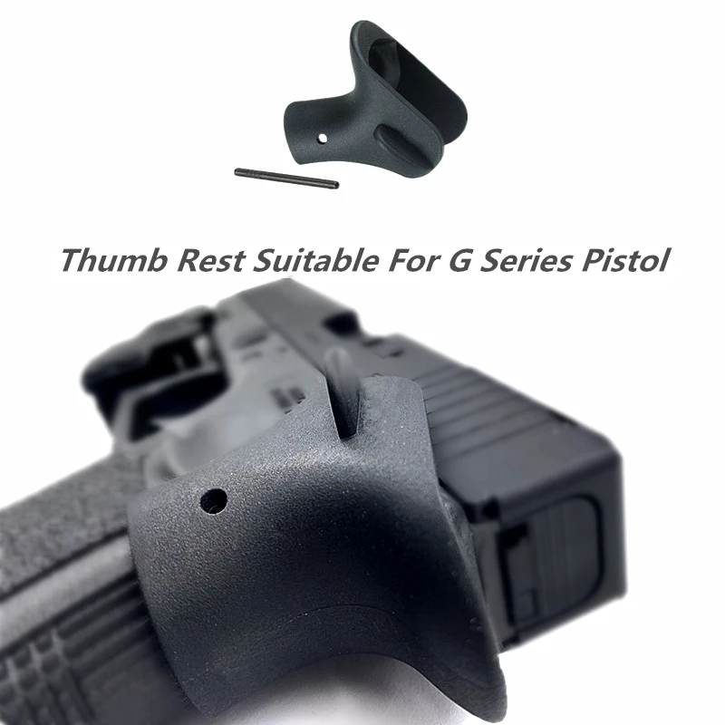 Pistol Thumb Rest Gas Pedal Grip Fits Most Pistol Rails Picatinny Ruger Glock FN 