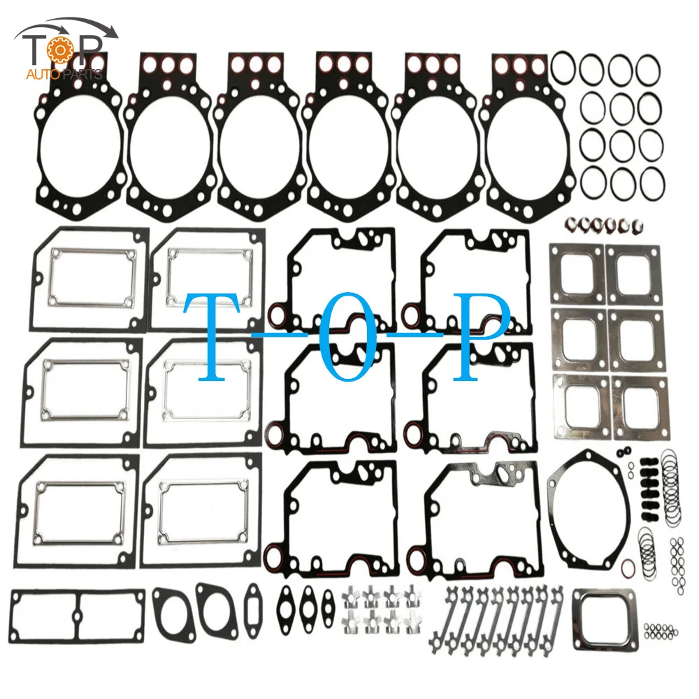 

KTA19 New Engine Complete Overhaul Rebuilding Gasket Kit For Cummins 3634664 3803598+3801007 Cylinder Head
