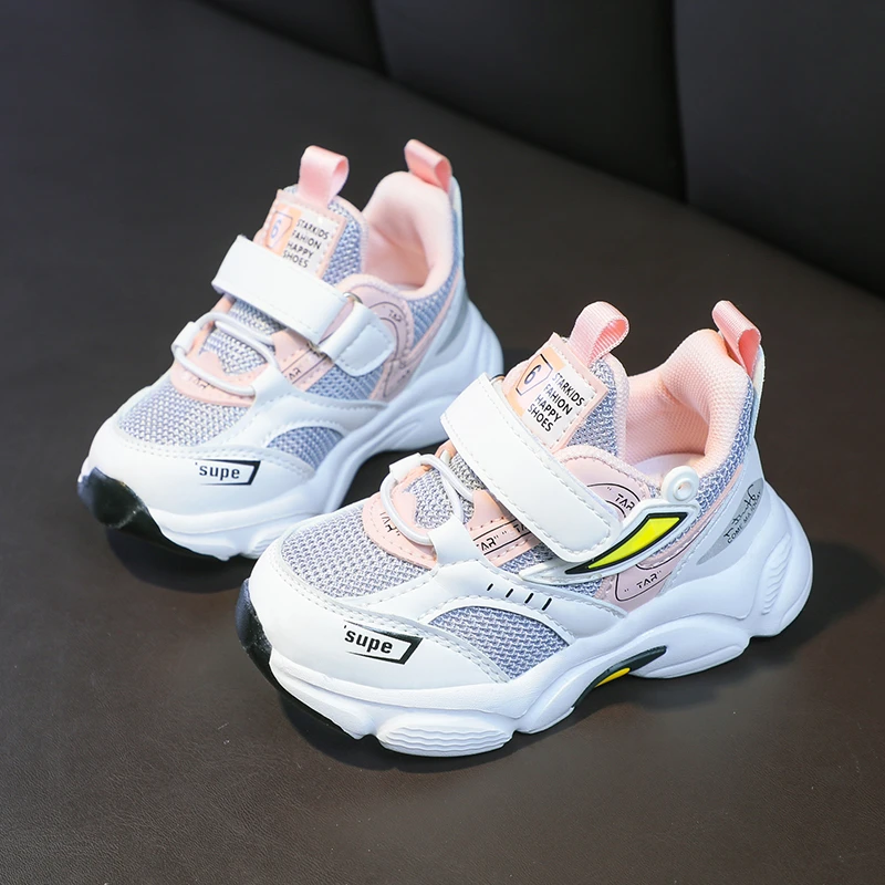 Zapatillas de deporte para niños y niñas, zapatos informales para correr, zapatos planos para la escuela, zapatos de plataforma para 21 a 30|Zapatillas deportivas| AliExpress