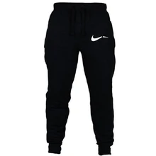 Новые мужские джоггеры Брендовые мужские брюки, тренировочные брюки в повседневном стиле мужские для тренажерного зала хлопковые фитнес тренировки хип-хоп эластичные брюки