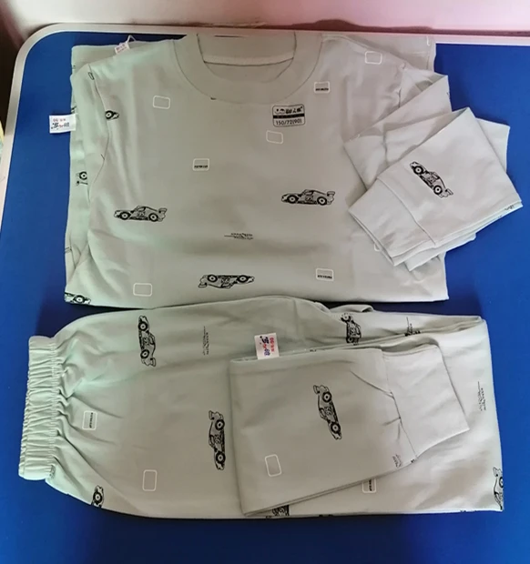 Cars pajama set Комплект одежды, пижама, Детская Пижама, fille, теплые пижамные комплекты для девочек хлопковая детская пижама, комплект на весну и осень для детей от 8 до 12 лет - Цвет: Cars pajama set