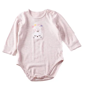 

0-2Years Baby Boy Girl Romper Cute Floral for Newborn Baby Cotton Clothes Long Sleeve Kids Jumpsuit Baby Outfits Spring Summer