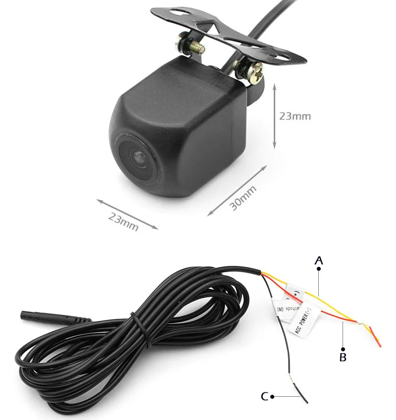 

Hot Sales WiFi Wireless Car Mounted Vehiclel Backup Camera High-definition Night Vision Wide-angle Blind Area after Pull Webcam