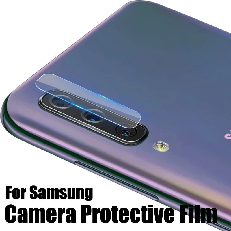 Защитное стекло для камеры Samsung Galaxy A90 A80 A70 A60 A50 M30 M20 M10 закаленное Защитная пленка